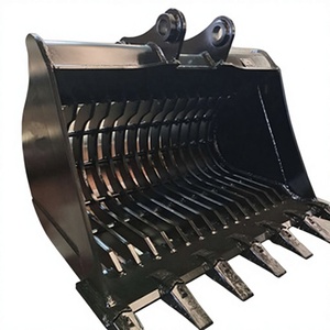 Skelett de godet tamiseur pour excavatrice 20-30 tonnes haute résistance, résistant à l'usure, pour le criblage de roches BUOCHUANG - Product Image 3