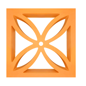 Artículo popular, azulejo de pantalla de flor de limón, estilo tradicional personalizado, casa de ladrillo de Vietnam, bloque de Brisa, Material de arcilla hueca, precio EXW - Product Image 1