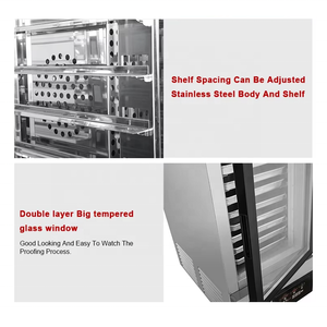 Camera di Lievitazione Deluxe con Controllo a Manopola per Panetterie e Pasticcerie - Product Image 3