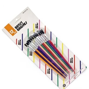 Juego de 12 Pinceles de Pintura Artística de Alta Calidad, Profesionales y Personalizados, Serie Artista, para Dibujo y Pintura - Product Image 3