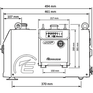 Compresor Industrial Refrigerado por Aire Edwards nXR60i con Bomba Roots Multietapa de 35 CFM - Product Image 2