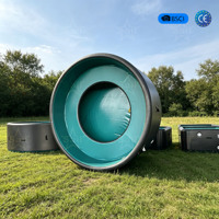 Piscine gonflable robuste en PVC, piscine portable pour jardin, piscine pour enfants en plein air