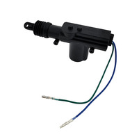 Moteur de système de verrouillage centralisé universel 12V 4001 pour voiture, moteur DC 12V 2 fils 5 fils pour serrure de porte de voiture + support de montage