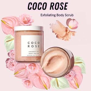 Aceite de rosa para exfoliación Facial, crema de azúcar <span class=keywords><strong>Natural</strong></span> vegana para el cuerpo, blanqueamiento orgánico, exfoliante - Product Image 2