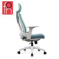 Chaise à dossier haut ergonomique en maille, mobilier de bureau pivotante, à dossier haut, meuble Commercial