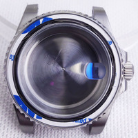 Boîtier de montre automatique en acier inoxydable 316L, saphir 40mm, étanche, léger, 0.05kg, Compatible Miyota 2813 8215 NH35 NH36