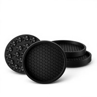 Patins de protection antidérapants en caoutchouc alvéolé pour meubles, patins ronds pour pieds de tables, bureaux et mobilier de magasin de musique