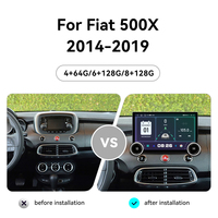 ZWNAV Pantalla QLED de 11.5 Pulgadas para Fiat 500X 2014-2019, Radio Estéreo para Auto, Unidad Principal Android 15, CarPlay Inalámbrico, GPS, WiFi, FM