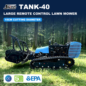 Tagliaerba Diesel Semovente Telecomandato con Trasmissione Idrostatica, Pompa a Ingranaggi, Funzione Mulching e Sacco di Raccolta per Vigneti e Frutteti - Product Image 1