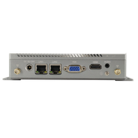 Mini PC industriel sans ventilateur, double LAN, double port COM, multi-affichage, X86 Celeron N2840 J1900, ordinateur embarqué pour l'industrie