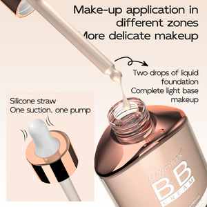 Fond de teint liquide <span class=keywords><strong>BB</strong></span> Cream Pearl Face, éclaircissant, longue tenue, léger, confortable, rafraîchissant, <span class=keywords><strong>non</strong></span> gras - Product Image 3