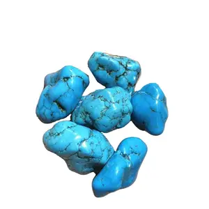 Грубый Камень Натуральный минеральный камень синий howlite