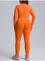 3 ensembles de vêtements de sport pour femmes, leggings et vestes à fermeture éclair, grande taille, vêtements de sport pour la salle de sport, vêtements de sport, yoga