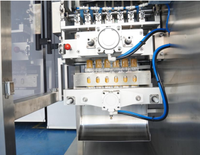 Machine d'emballage automatique pour sachets préformés Doypack, avec peseuse multi-têtes pour granulés, pour noix et dattes
