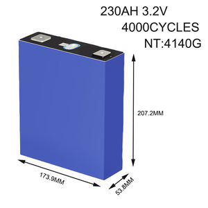 Grade 3.2V 230Ah LiFePO4 Oplaadbare Lithium-ion Cel 4000-Cycli Residentieel Energieopslagsysteem Model RPJ009 -35~65 - Product Image 3