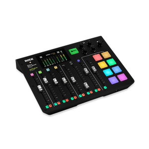 Rode Caster Pro Generation, console de mixage professionnelle pour diffusion <span class=keywords><strong>en</strong></span> <span class=keywords><strong>direct</strong></span> avec effets sonores intégrés et enregistrement sans perte - Product Image 1
