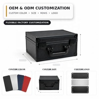 Étui de rangement personnalisé en aluminium à 3 rangées pour cartes gradées, avec serrure à clé, pour cartes de sport PSA de baseball