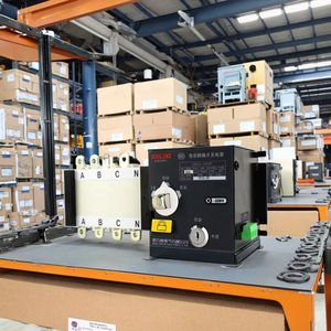 Équipement de commutation automatique de transfert (ATS) série DELIXI CDQ1s, alimentation double, classe <span class=keywords><strong>PC</strong></span>, <span class=keywords><strong>16A</strong></span> 3200A AC230 400V <span class=keywords><strong>2P</strong></span> 3P 4P CB - Product Image 1