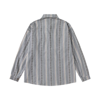 Nouveau produit personnalisé en usine, broderie de logo de haute qualité, impression à rayures contrastées, lin/coton haut de gamme, respirant pour le printemps