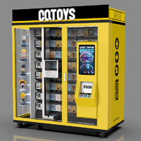 Pop Mart Distributeur automatique de boîtes mystères 3D avec ascenseur, écran tactile 22 pouces, pour jouets et poupées, cadeau pour enfants