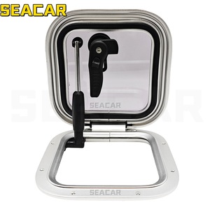 Seacar Hatch <b>Cover</b> Square Plastic <b>Window</b> For Boat Marine Use - Product Image 3