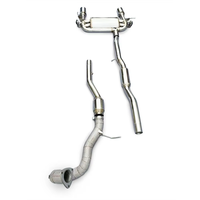 Kit d'échappement Catback en acier inoxydable 304 à haut débit pour Audi TT MK1 1.8T 1998-2006, performance racing, tuning, vente en gros d'usine