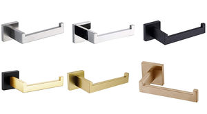 <span class=keywords><strong>Porte</strong></span>-papier toilette noir, <span class=keywords><strong>porte</strong></span>-rouleau de papier toilette pour salle de bain, <span class=keywords><strong>porte</strong></span>-papier toilette mural contemporain en acier inoxydable - Product Image 2