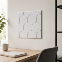 Panel Dinding Felt PET Perekat Sendiri Panel Dekoratif Panel Perekat Sendiri Dekor