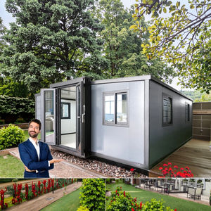 Edificio Prefabbricato Espandibile in Acciaio Ecologico, Hotel Container, Ufficio, Scuola, Casa Container con 3 Camere da Letto - Product Image 4