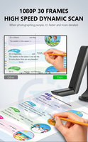 Scanner de documents ShenMaiDi avec capteur CMOS 16MP, interface USB, format compact A3, équipement éducatif, projecteur visuel