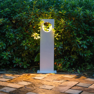 Lampe de jardin carrée en aluminium à trou plat, étanche, LED, pour extérieur, éclairage de villa TYH-CP7021 - Product Image 1