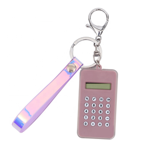 Nueva llegada laberinto descompresión <span class=keywords><strong>de</strong></span> juguete multicolor portátil mini calculadora llavero - Product Image 5