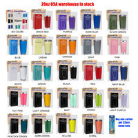 Vaso Clásico de Vidrio Hipdeer OEM/ODM RTS de 20oz con Tapa y Pajita de Dibujos Animados para Agua, Café, Té, Cerveza, Hogar, Fiestas, Regreso a Clases, Bodas, Regalo