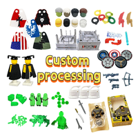 Service de Sérigraphie Semi-Automatique de Haute Qualité pour Minifigurines Personnalisées, Peinture au Spray, pour Figurines Technic/Sets/Minifigurines en ABS, Mini-Poupées