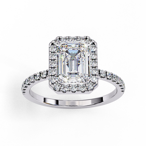 Anillo de Diamantes Plateado de Lujo, Diseño Elegante para Mujer, Joyería Elegante para Uso Diario, Opción de Regalo - Product Image 4