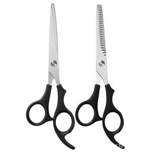 Tijeras de Peluquería, Tijeras Rectas, Tijeras de Entresacar, Set de Corte de Cabello, para Recortar Flequillo, Aptas para Uso Doméstico, para Niños, Material PP - Product Image 6