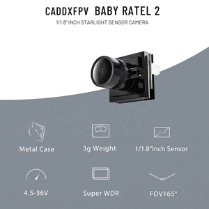 Caméra FPV Caddx <span class=keywords><strong>Ratel</strong></span> 2 Baby Nano 1200TVL Vision Nocturne Starlight Faible Latence pour Drone FPV - Product Image 5