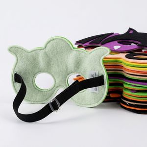 Masques en feutre écologiques, durables et amusants pour enfants, avec logo personnalisé, pour les fêtes d'Halloween - Product Image 3