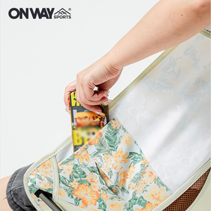 Onwaysports tutto in alluminio Natual Flower Design escursionismo sedia <span class=keywords><strong>luna</strong></span> campeggio - Product Image 6