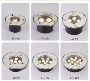 Iluminación LED para Piscinas de 24V CA, IP68, Impermeable, para Exteriores, Empotrable en Suelo, de Alta Potencia, Ra90, 50000 Horas, Acero Inoxidable - Product Image 3