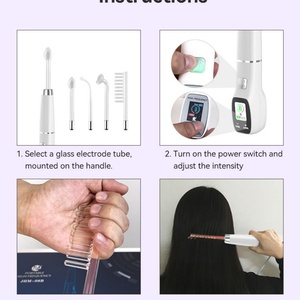 Appareil Facial Intelligent à Haute Fréquence 9 Niveaux D'arsonval, Nouvelle Version Améliorée, Baguette de Thérapie Cutanée la Plus Populaire - Product Image 2
