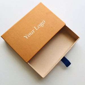 Custom Logo Recycled <b>Square</b> Rigid Paper Sliding Drawer Sleeve Box Luxury Cardboard Gift Packaging Box - Product Image 2