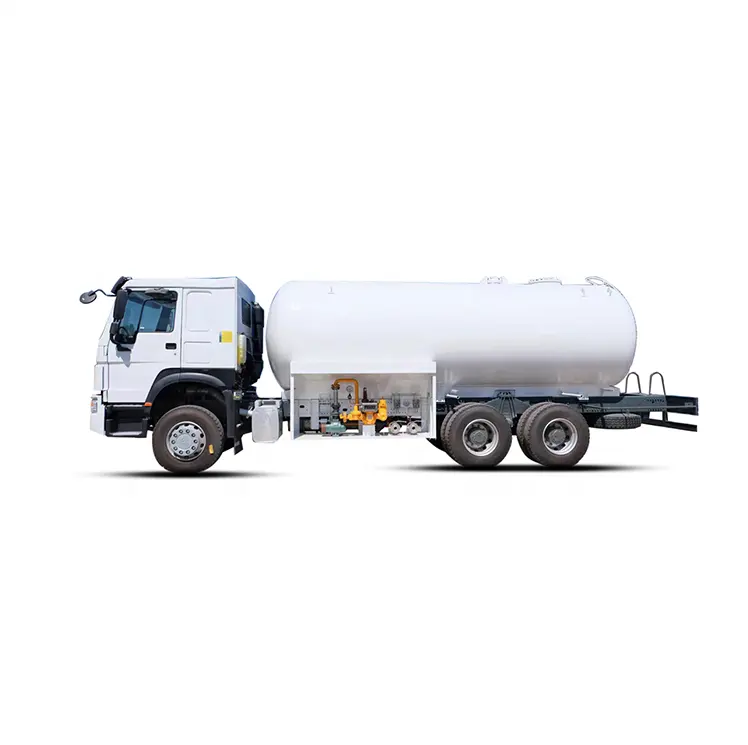 HOWO 6X 4 LPG tankı kamyon 16000L/18000L Lhd/Rhd depolama LPG tankı er kamyon satılık fabrika doğrudan tedarik