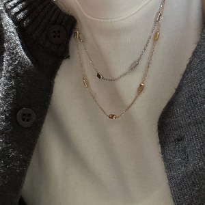 Collar de Plata de Ley S925 con Encaje Tejido, Textura de Lujo, Cadena de Clavícula Tejida de Lujo Ligero, Collares en Capas de Moda - Product Image 2
