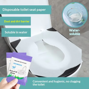Papier toilette jetable de qualité supérieure, doux, 2 plis, <span class=keywords><strong>rouleau</strong></span> jumbo, 14 g, pâte de bois vierge, sans bambou, 100 % jetable aux toilettes, 250 pièces, 12 rouleaux - Product Image 3