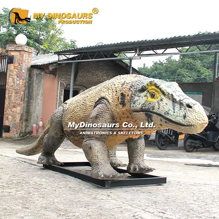 MEIN DINO Realistisches Eidechse Animatronic Animal Megalania Model