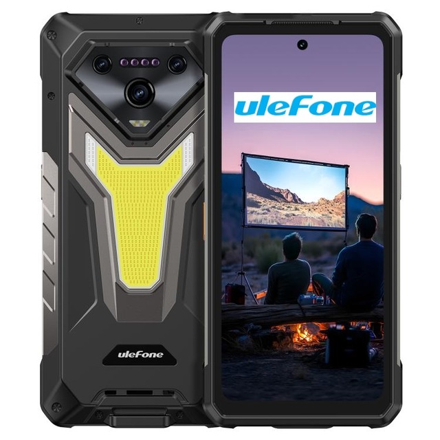 Ulefone Armor 34+ 6.95" 5G Rugged Phone 25500mAh 50MP+64MP Night Vision Android 15 IP68/IP69K Smartphone