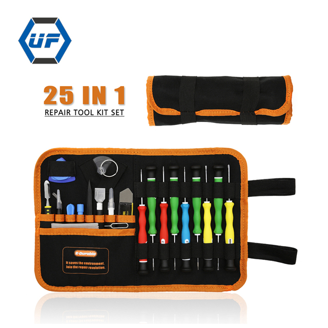 25 in 1 Electronic Device Repair Kit With Convenient Bag Package Laptop Repair Tools