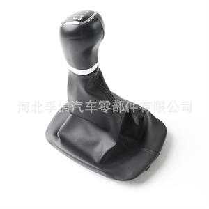 Poignée de levier de vitesse de voiture en cuir, 5 ou 6 vitesses, ergonomique, pour Skoda Octavia - Product Image 3