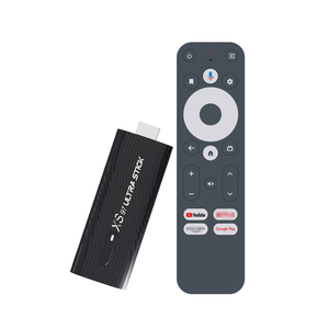 มาใหม่2024 XS97อัลตร้าทีวี4K Quad Core S905Y4 2GB RAM 16GB รอมทีวีคู่ WIFI Android set TOP BOX Fire TV STICK
